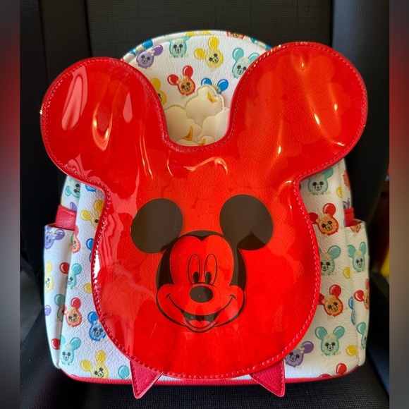 Loungefly Handbags - NWT Disney Loungefly Mickey Popcorn Bucket Mini Backpack